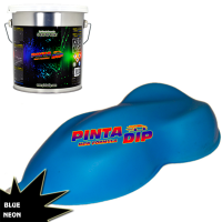 Vinilo Liquido Azul Neon 4...