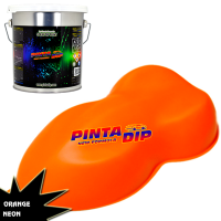 Vinilo Liquido Naranja Neon...